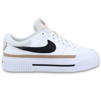 Nike Damen Sneaker Court Legacy Lift DM7590-100 42 White/Black-Hemp-Team Orange