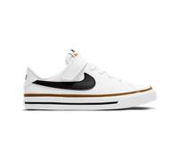NIKE Court Legacy Sneaker Jungen 102 - white/black-desert ochre-gum light brown 33