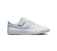 Nike Court Legacy Sneaker Jungen 129 - white/blue tint-sail 34 für Kinder, weiß, Größe 30 EU