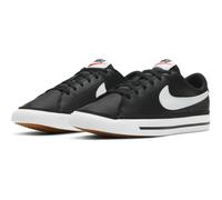 NIKE Court Legacy Sneaker Jungen black/white-gum light brown 38.5