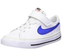 Nike Court Legacy Sneaker, Weiß/Game Royal-Black, 37.5 EU
