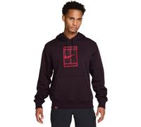 Nike Court New York Slam Fleece Hoody L Schwarz