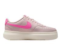 NIKE Court Vision Alta Plateau Sneaker Damen 601 - silt red/pink spell-pale ivory 37.5