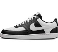 Nike Court Vision Lo Herren Sneaker, Black/White, 42.5