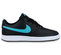 Nike - Court Vision LO - Sneaker 40.5 schwarz türkis