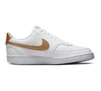 NIKE Court Vision Next Nature Low-Top Sneaker Damen 105 - white/metallic gold-white 36.5