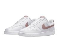 Nike Damen Sneaker Court Vision Low Next Nature Weiß/Pink Oxford Größe 39