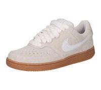 Nike - Women's Court Vision LO FL - Sneaker, Gr. 40.5, rosa (White/Black/GumMedBrown)