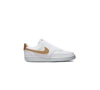 Nike Court Vision Low Next Nature Freizeitschuhe Damen - weiß/gold - Größe 42 Größe:42