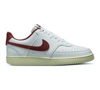 Nike - Women's Court Vision Low Next Nature - Sneaker, Gr. 36.5 US 6, grau (White/TeamRed/Muslin/MetallicGold)