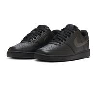 NIKE Court Vision Low Sneaker Damen 003 - black/black 39