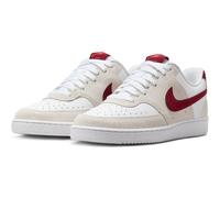 NIKE Court Vision Low Sneaker Damen 100 - white/team red/adobe/dragon red 43