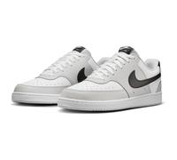 NIKE Court Vision Low Sneaker Herren 097 - grey fog/black-white 40.5