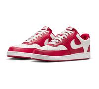 NIKE Court Vision Low Sneaker Herren 600 - gym red/summit white 46