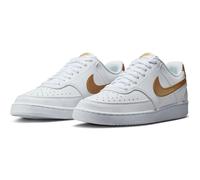 NIKE Court Vision Low-Top Sneaker Damen 105 - white/metallic gold-white 40.5