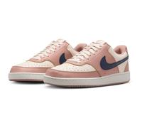 NIKE Court Vision Low-Top Sneaker Damen 606 - particle pink/midnight navy-pale ivory 40