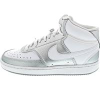 NIKE Court Vision Mid-Top Sneaker Damen 108 - white/metallic silver 42.5