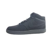 NIKE Court Vision Mid Leder-Sneaker Herren 001 - black/black-black 46