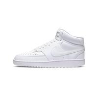 NIKE Court Vision Mid Damen Sneaker Farbe: Weiß/Weiß (100); Größe: EUR 40 | US 8.5 | UK 6