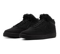 NIKE Court Vision Mid Leder-Sneaker Herren 001 - black/black-black 43
