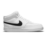 Nike Herren Walking-Schuh Court Vision Mid Next Nature Low-Top Weiß/Schwarz Größe 46