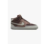 Nike Court Vision Mid Nn Hoher Sneaker Braun, Herren, Größe: 45, Material: Synthetik/Textil