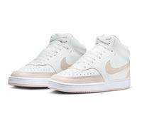 NIKE Court Vision Mid-Top Sneaker Damen 106 - summit white/lt orewood brn-white 40