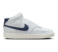NIKE Damen Court Vision Mid Women s S Sneaker, White Midnight Navy Sail, 37.5 EU
