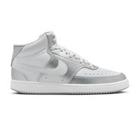 Nike Damen Sneaker Court Vision Mid CD5436-108 38 White/Metallic Silver