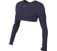 NIKE Damen Sweatshirt W NP DF CROP LS FEMME PURPLE INK/PURPLE COSMOS/RUSH FUCHS S (0196608873952)