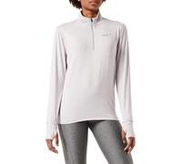 NIKE CU3220 W NK DF Element TOP HZ Sweatshirt Women's Silver Lilac/Venice/Htr/Reflective silv M