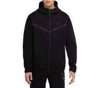Nike CU4489-010 M NSW TCH FLC Hoodie FZ WR Sweatshirt Men's Black/Black M