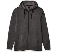 Nike CU6231-071 Therma Sweatshirt Men's Charcoal Heather/Black XL