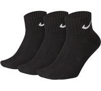 Nike Cushioned Ankle Socks Socken 3er Pack (38-42, Black/White)