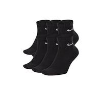 Nike Cushioned Socks Socken 6er Pack (DE/NL/SE/PL, Numerisch, 42, 46, Regular, Regular, Black)