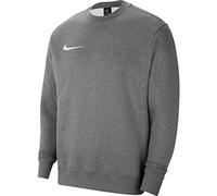 Nike CW6904 Y NK FLC PARK20 CREW Sweatshirt boys charcoal heathr/white S