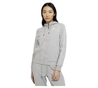 Nike CZ8338 W NSW MLNM ESSNTL FLC FZ HDY Sweatshirt Women's dk Grey Heather/White XS