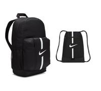 Nike DA2571 Unisex-Kinderrucksack Academy Team, Schwarz/Weiß, 22 l & DA5435-010 Academy Sports backpack Unisex Adult BLACK/BLACK/WHITE 1SIZE