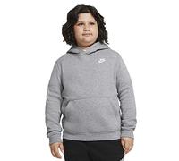 NIKE DA5114-091 B NSW Hoodie PO Club Sweatshirt Men's Carbon Heather/Weiß M+