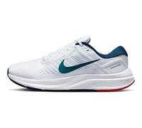 Nike DA8535-102 Nike Air Zoom Structure 24 Sneaker Male White/Bright Spruce-Valerian Blue 44