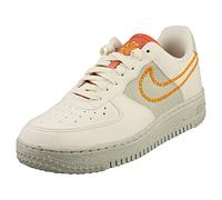 Nike Damen Air Force 1 07 Low Leather Synthetic Coconut Milk Light Curry Trainer 37.5 EU