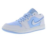 Nike Damen Air Jordan 1 Low Sneaker, Sail/Dk Powder Blue-ice, 6