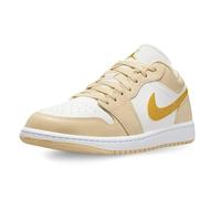 Nike Damen Air Jordan 1 Low Trainers DC0774 Sneakers Schuhe (UK 8.5 US 11 EU 43, sail Yellow Chrome Pale Vanilla 170)