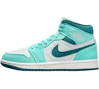 Nike Damen Air Jordan 1 Mid Sneaker, Bleached Turq Sky J Teal, 5.5