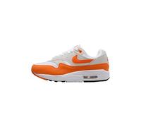 Nike Damen Air Max 1 '87 Sneaker, Neutral Grey Safety Orange White Black, 38 EU