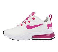 Nike Damen Air Max 270 React Running Trainers CW3094 Sneakers Schuhe (UK 6.5 US 9 EU 40.5, White Racer Blue Flash Crimson 100)