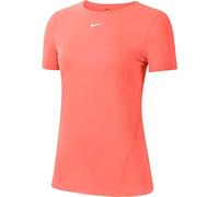 Nike Damen All Over Mesh T Shirt, Bright Mango/White, S EU