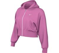 NIKE Damen Shirt Sportswear Chill Terry Loose Full-Zip French Terry (FN2415) XS PLAYFUL PINK/SAIL