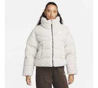 NIKE Damen City Sherpa Jacke, Light Bone/Black/Whi, L