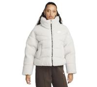 NIKE Damen City Sherpa Jacke, Light Bone/Black/Whi, M